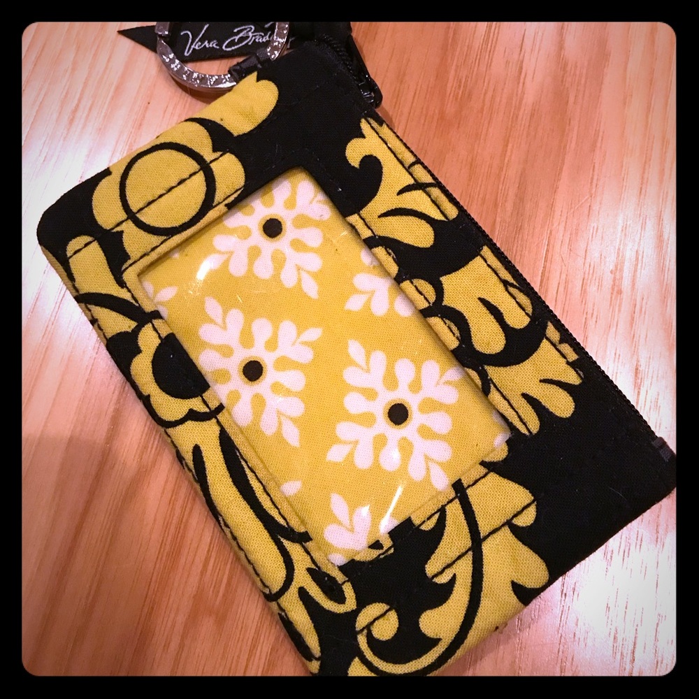 Cute Vera Bradley change purse and ID